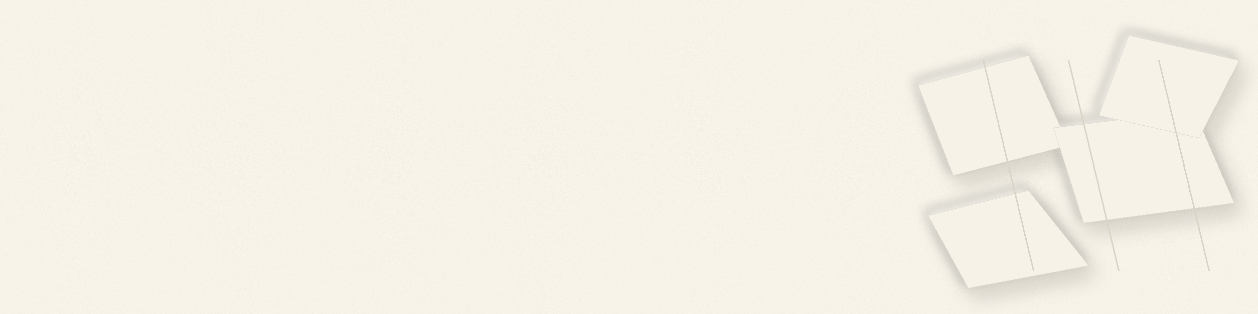 Ivory Geometry cool LinkedIn banner