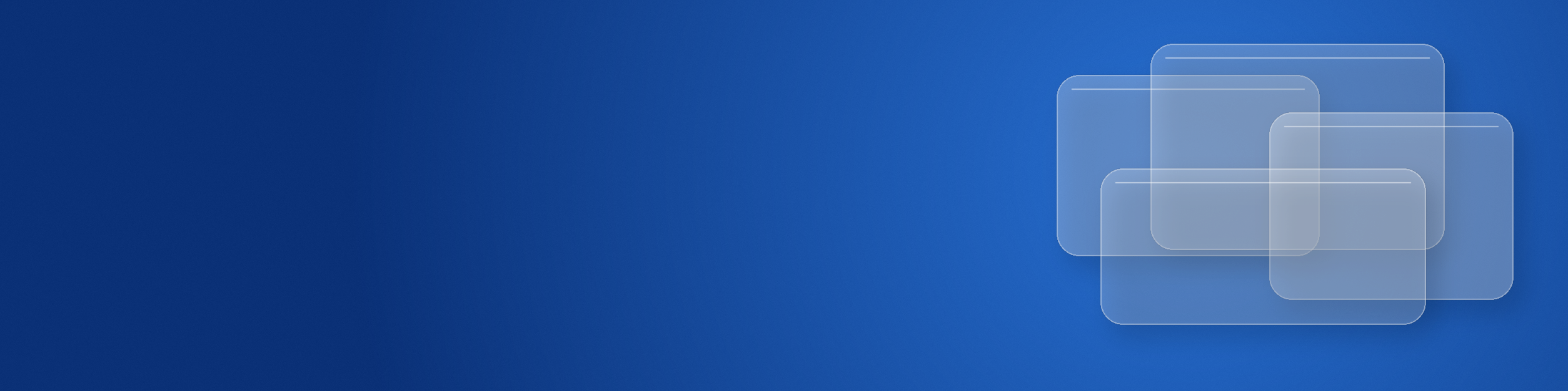 Executive Glass cool LinkedIn banner