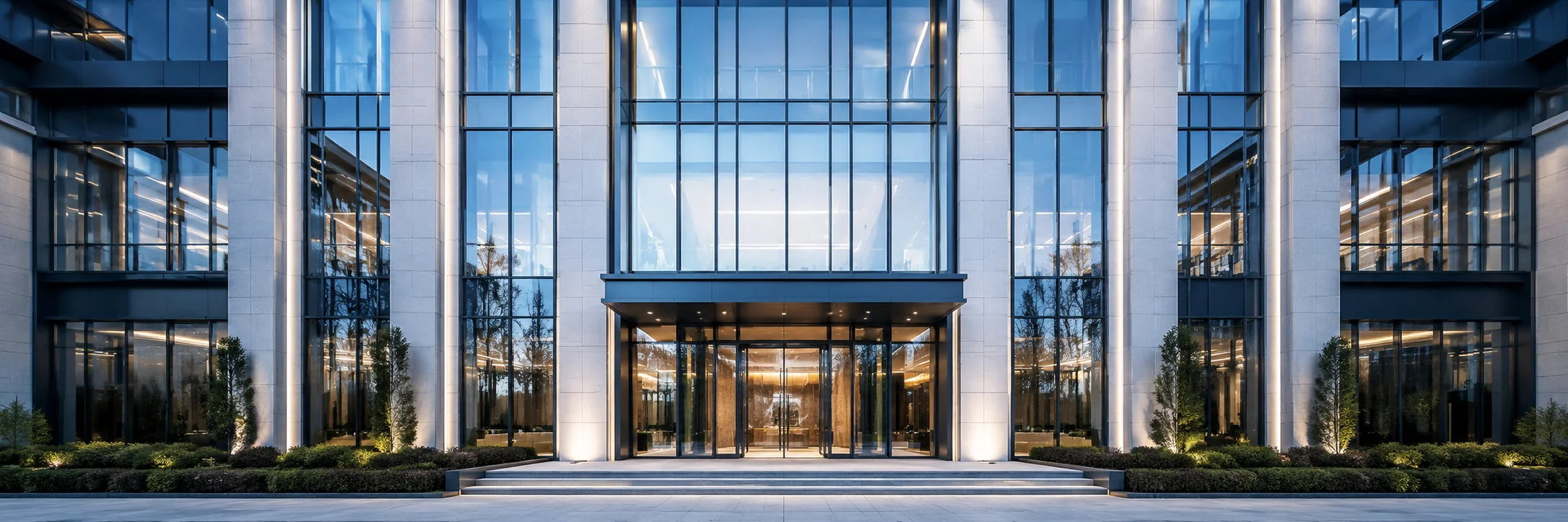 Professional Office Building Profile Banner LinkedIn background profile building