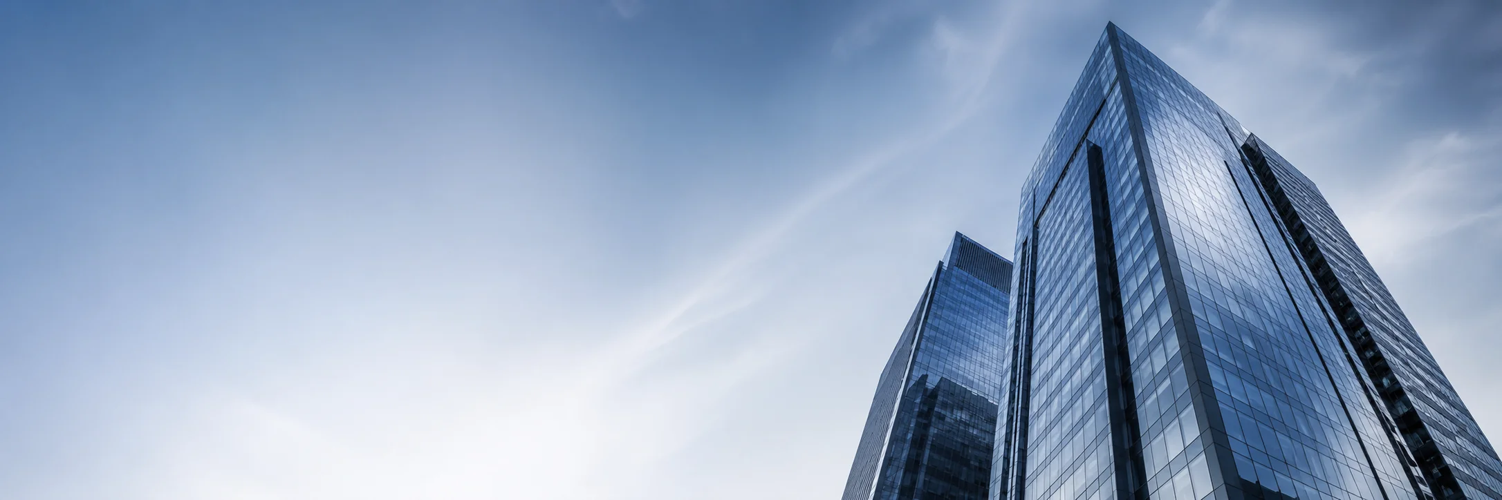 Corporate Tower Building Banner LinkedIn background profile building
