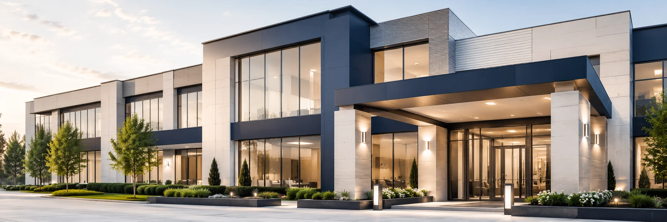Real Estate Building Background LinkedIn background profile building