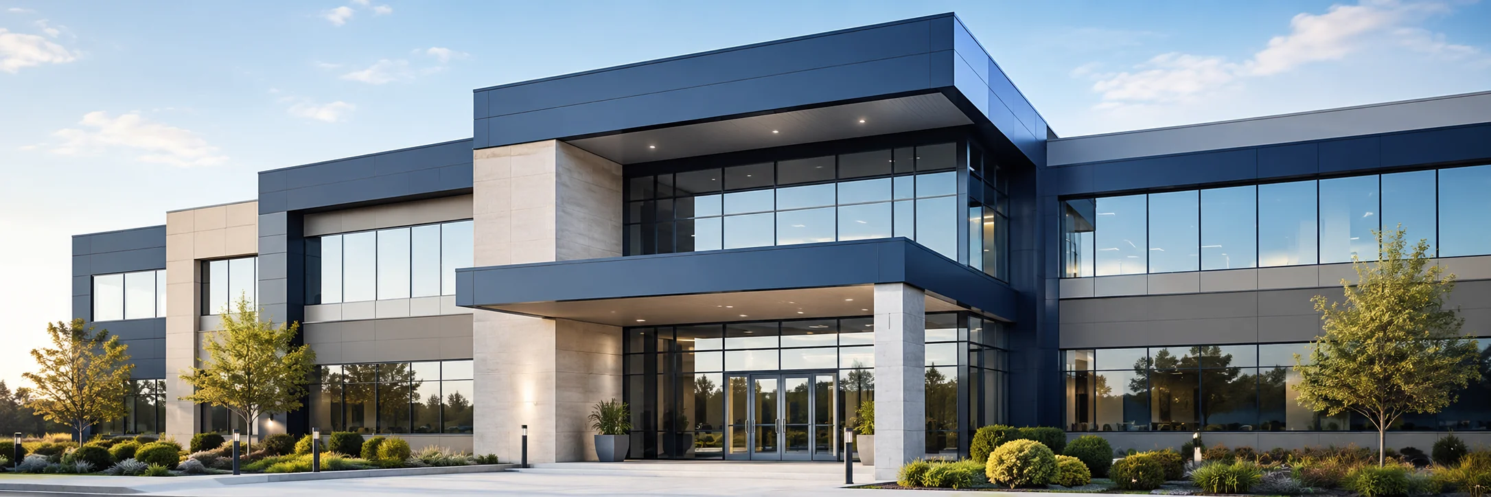 Commercial Property Building Background LinkedIn background profile building