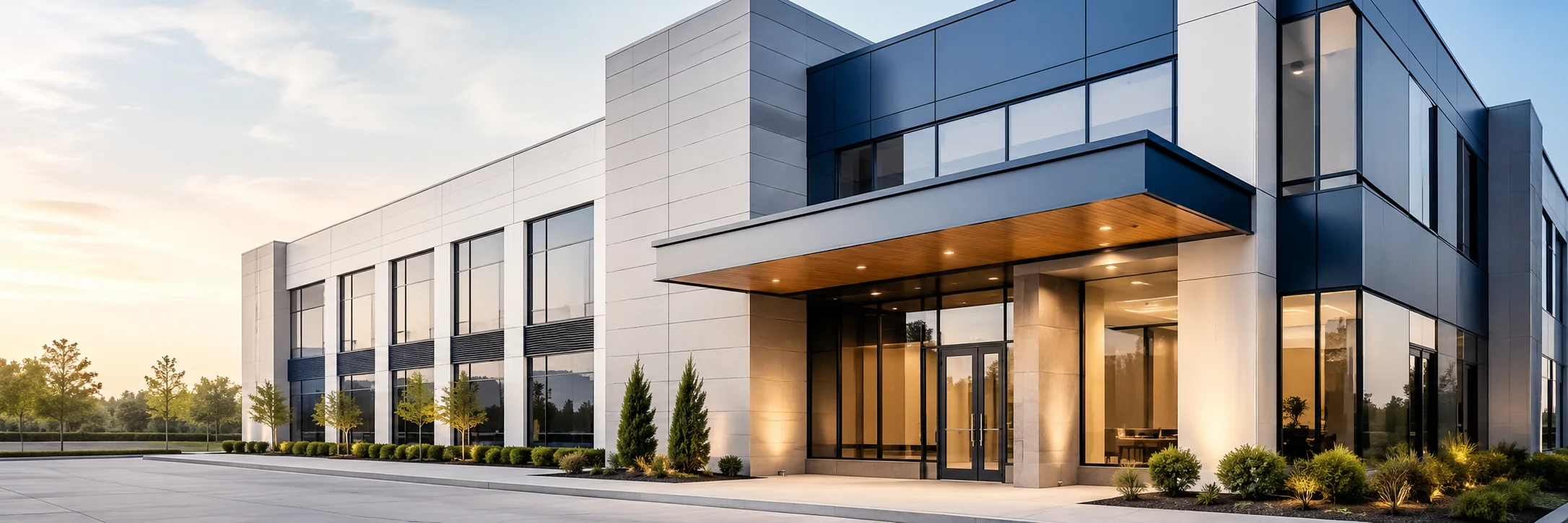 Professional Property Building Banner LinkedIn background profile building