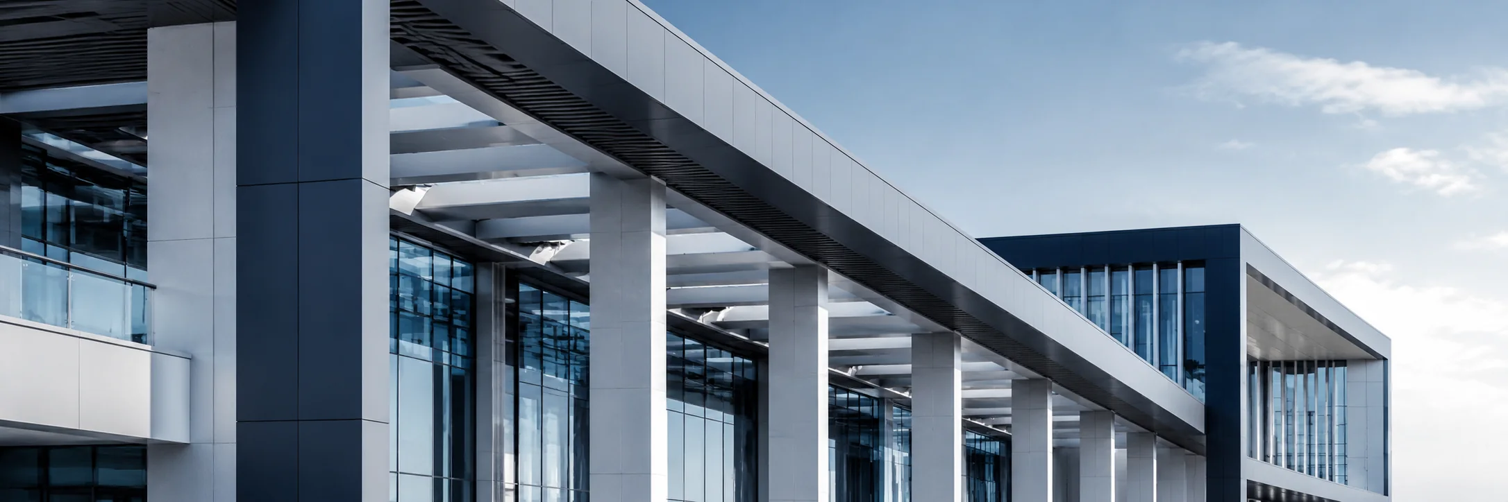 Modern Structural Building Design LinkedIn background profile building