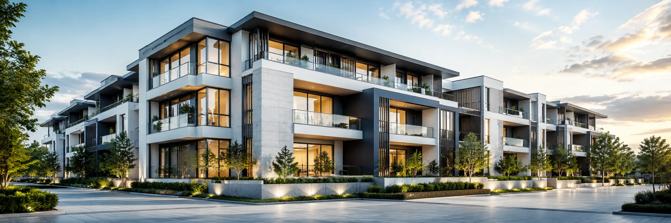 Property Development Building Banner LinkedIn background profile building