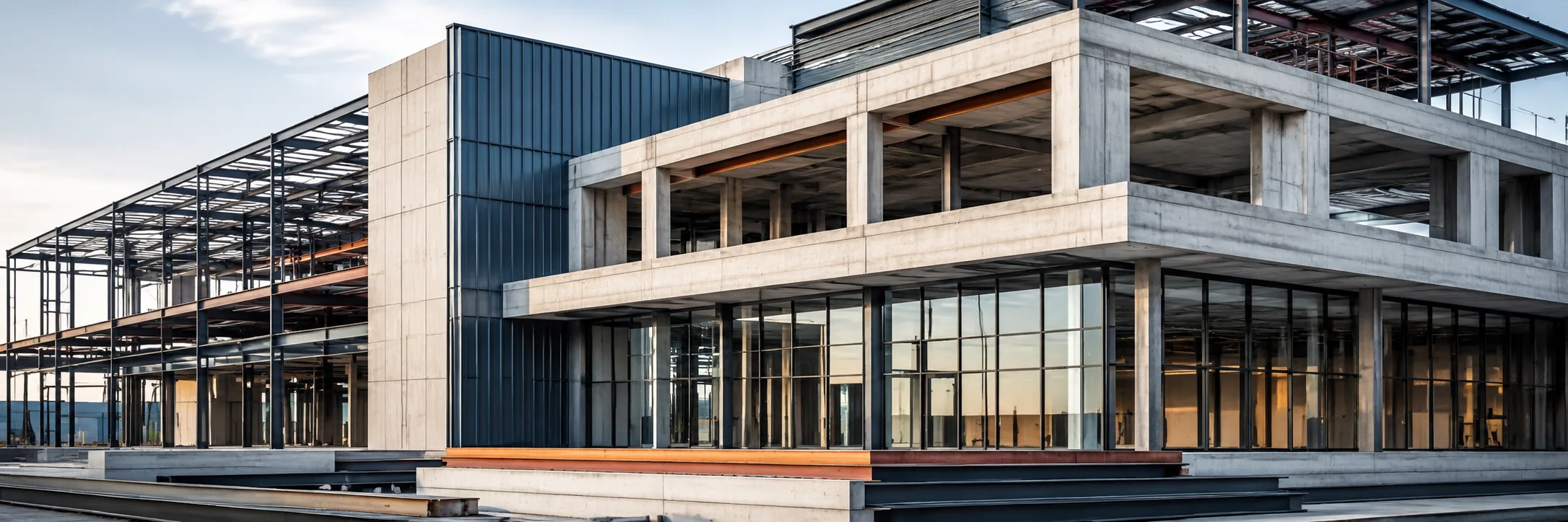 Commercial Construction Building LinkedIn background profile building