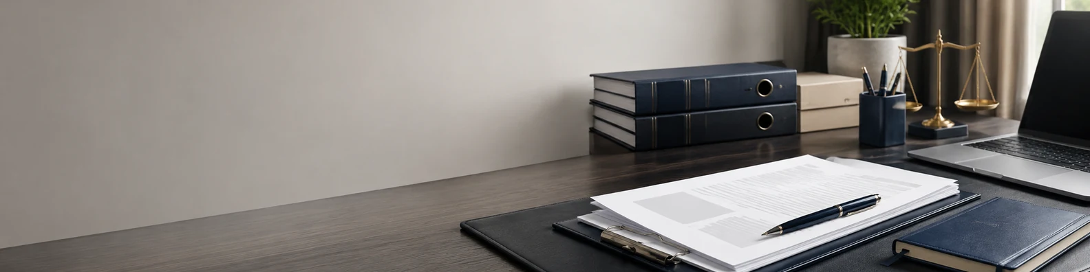 Legal Business Desk Background professional business LinkedIn background banner with clean corporate styling