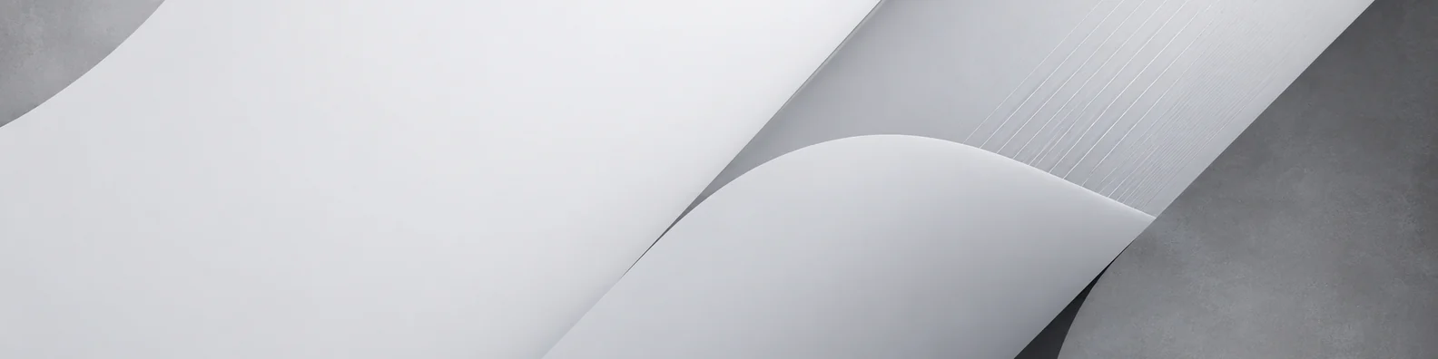 Minimal grey abstract design LinkedIn background banner with silver charcoal and white geometric layers