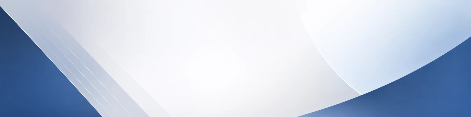 Minimal professional abstract LinkedIn background banner with blue white grey neutral shapes light gradients and clean open space