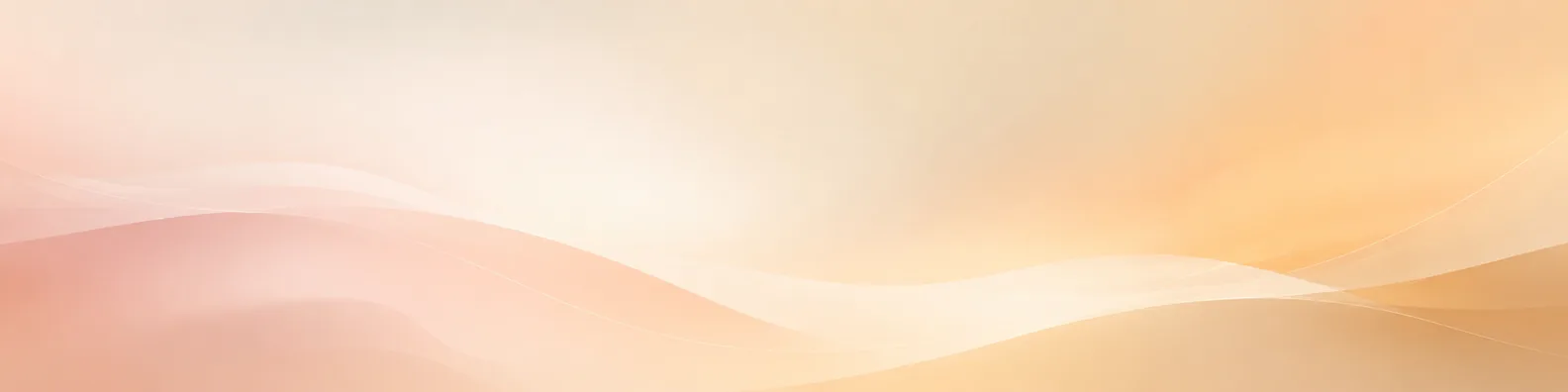 Soft warm gradient abstract LinkedIn background banner with pink blue white and lavender flowing layers