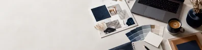 Branding Strategy Workspace professional business LinkedIn background banner with clean corporate styling
