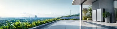 Clean technology and renewable energy LinkedIn background banner