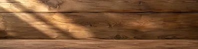 Warm natural wood planks with soft light and subtle grain detail LinkedIn background banner