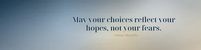 Nelson Mandela hope quote LinkedIn background banner with soft warm light blue cream white beige and muted gold