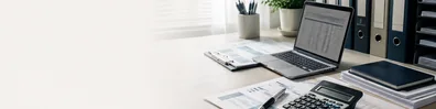 Professional Accounting Background professional business LinkedIn background banner with clean corporate styling