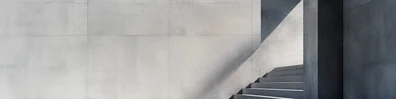 Urban minimal concrete wall with soft shadows and clean architectural detail LinkedIn background banner