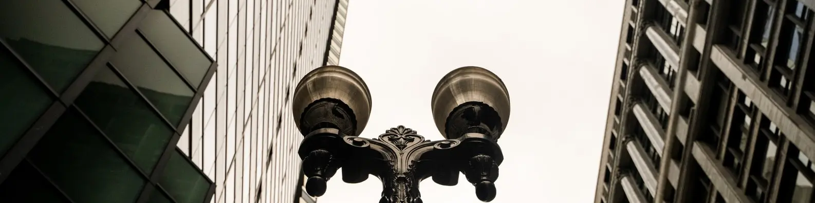 Antique Lightpost Scene Background