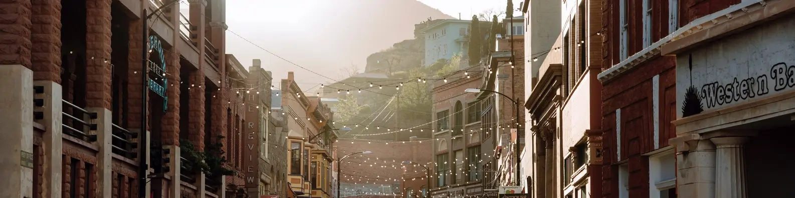 Busy City Walk Background