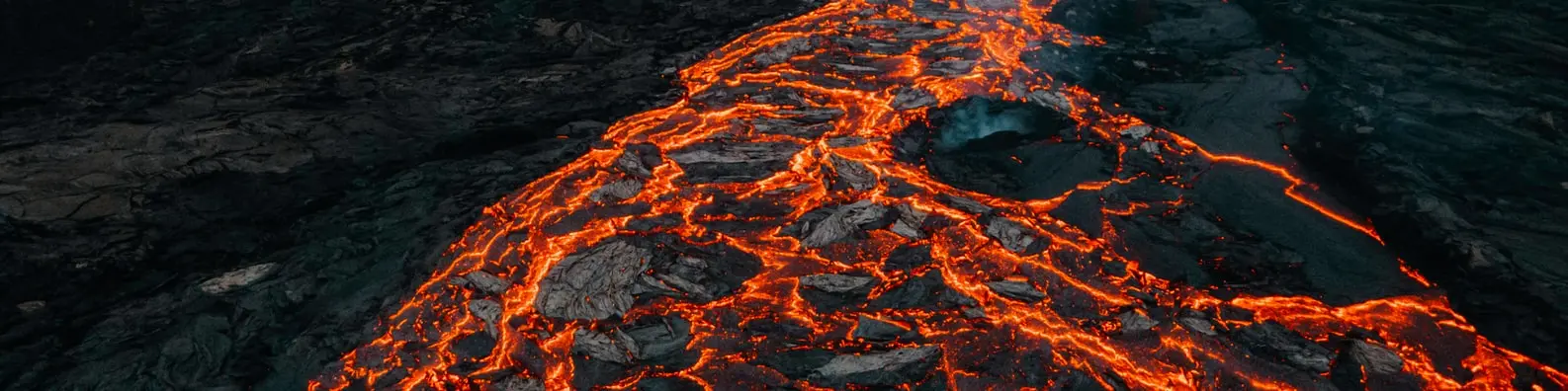 Flowing Lava Background