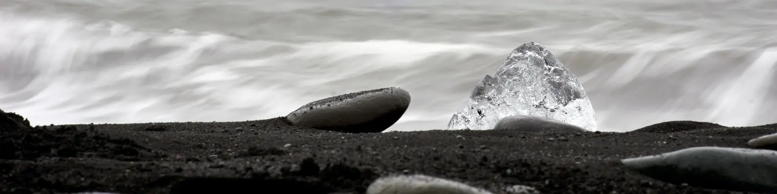 Frozen Ice Detail Background
