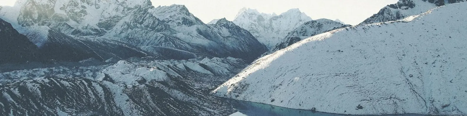 Icy Summit Vista Banner