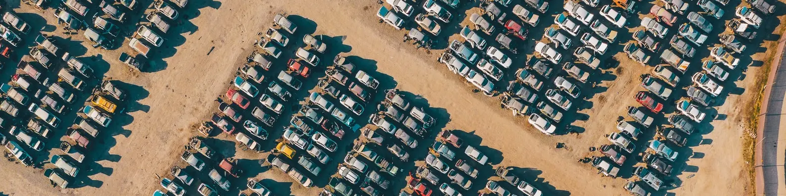 Row Of Parked Cars Background