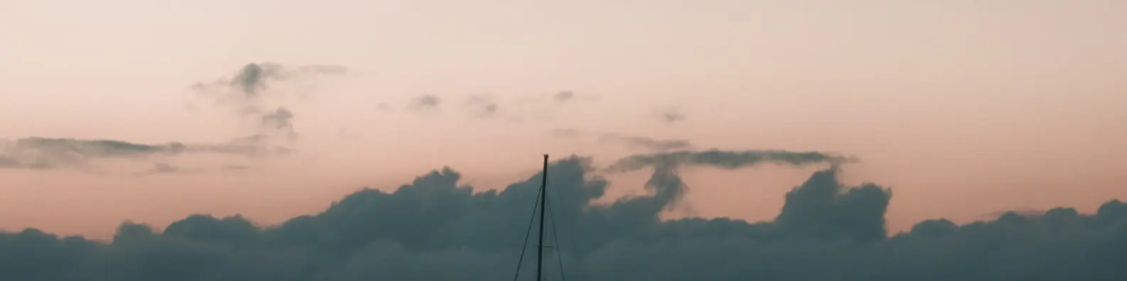 Sailing Through Sea Background