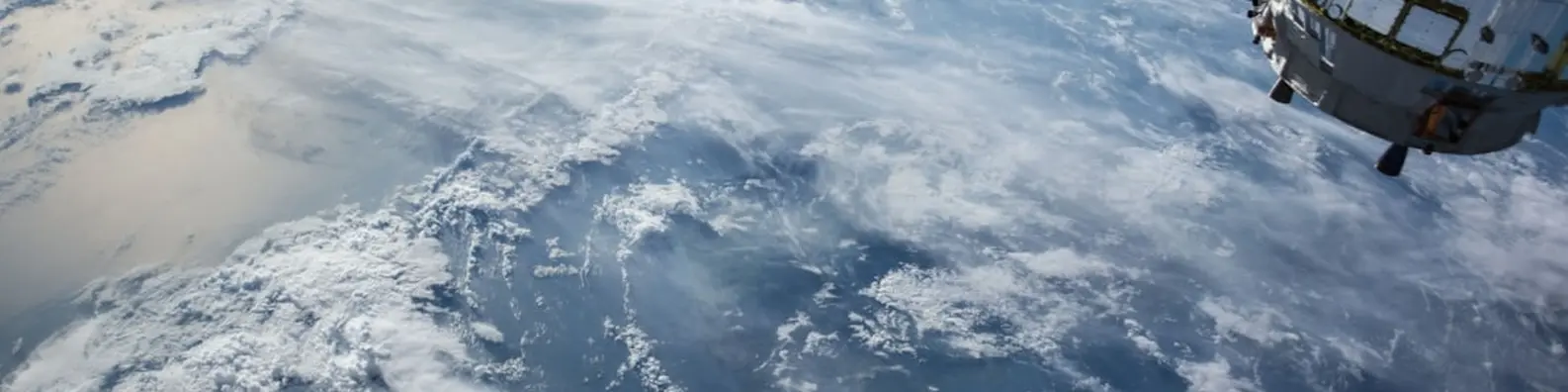 Satellite View Of Ocean Sky Background