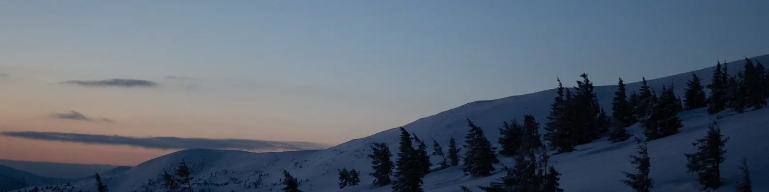 Snowy Peak Background