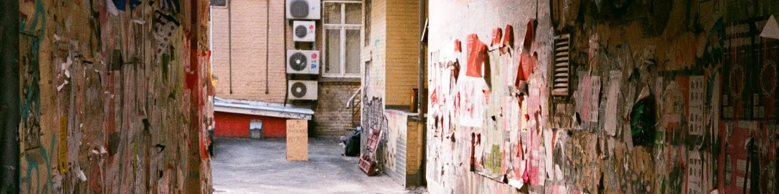 Wall Of Papers Background