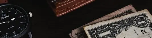 Watch And Money Flatlay