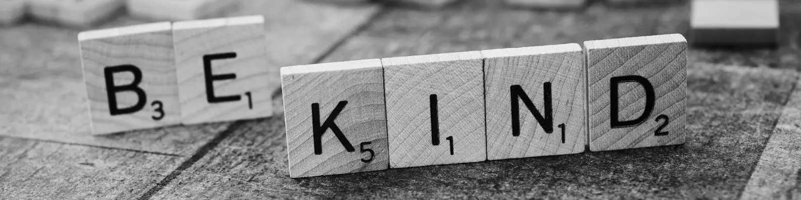 Be Kind Wooden Letter Blocks